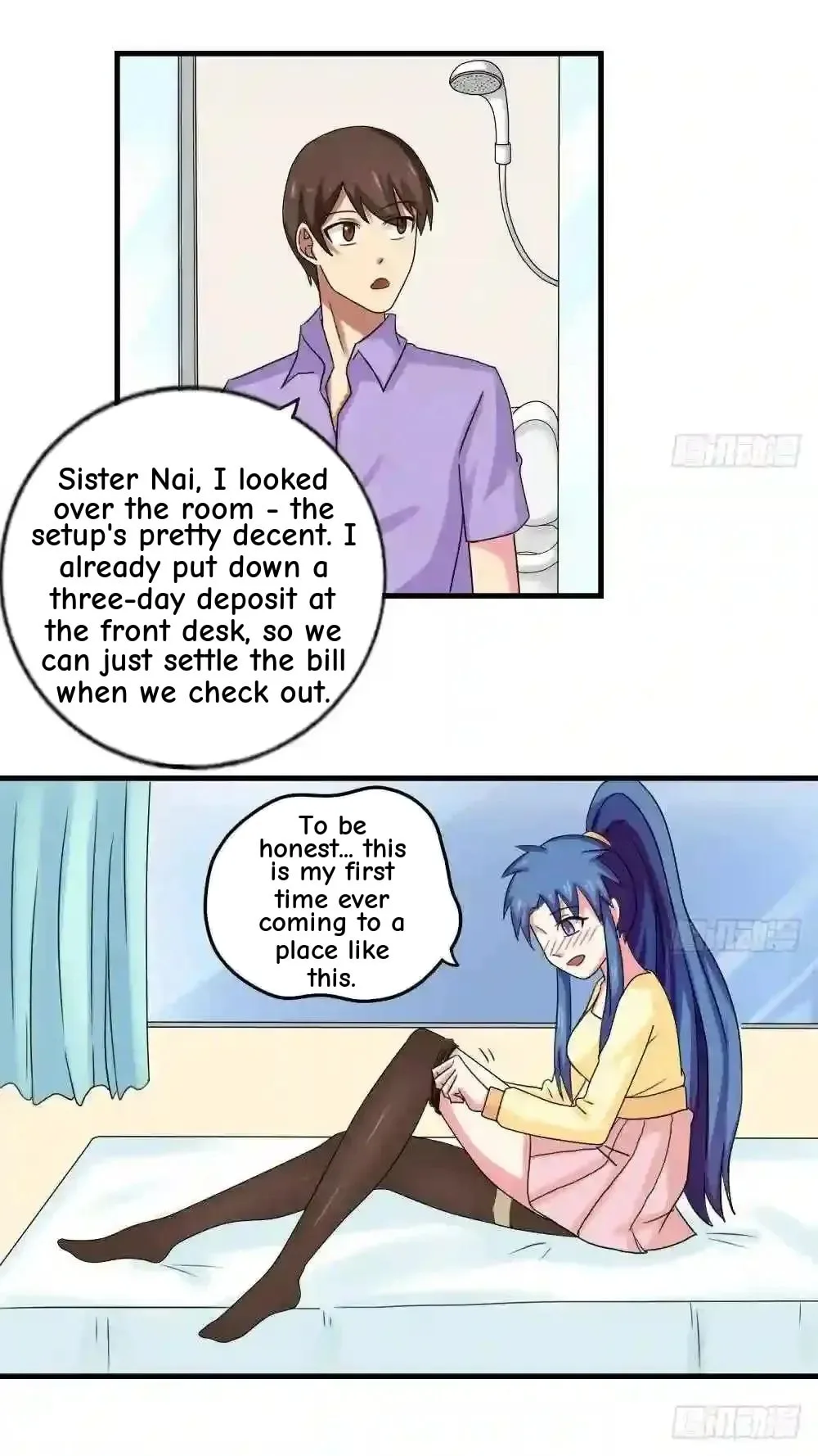 It's All the Pantyhose's Fault Chapter 87 page 9