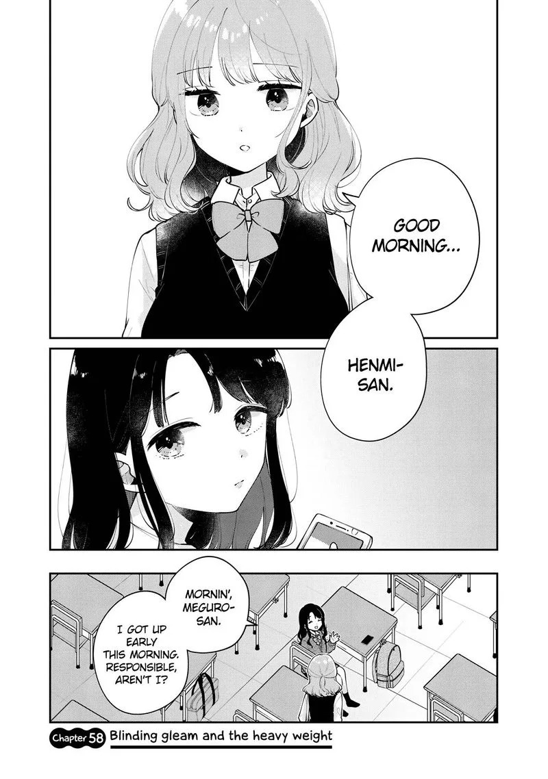 It's Not Meguro-san's First Time Chapter 58 page 1