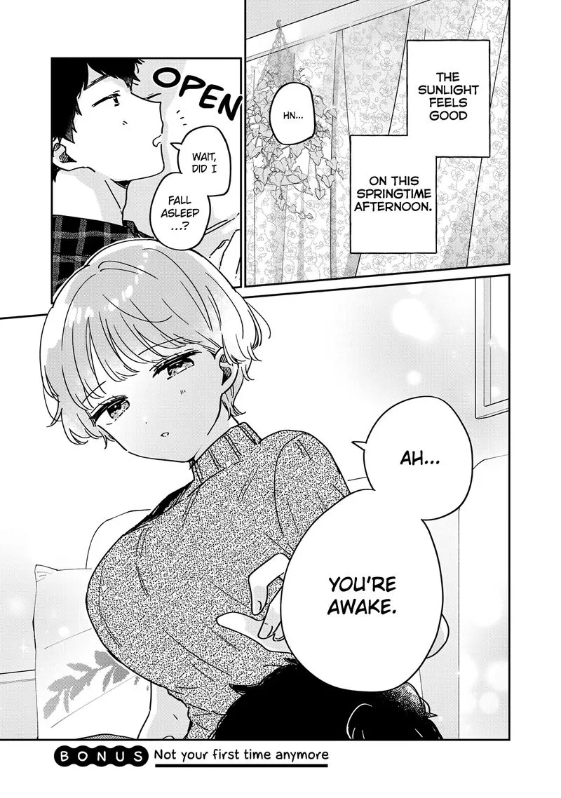 It's Not Meguro-san's First Time Chapter 59.5 page 1