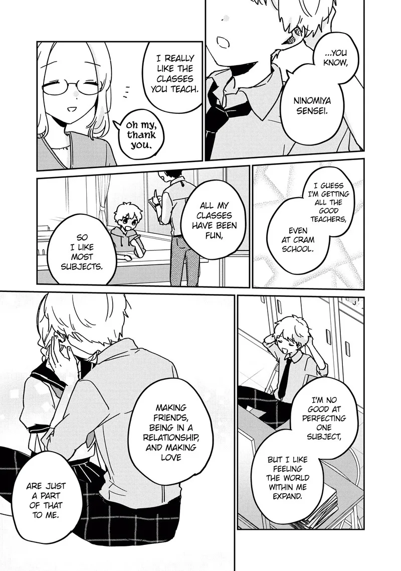 It's Not Meguro-san's First Time Chapter 71.5 page 9