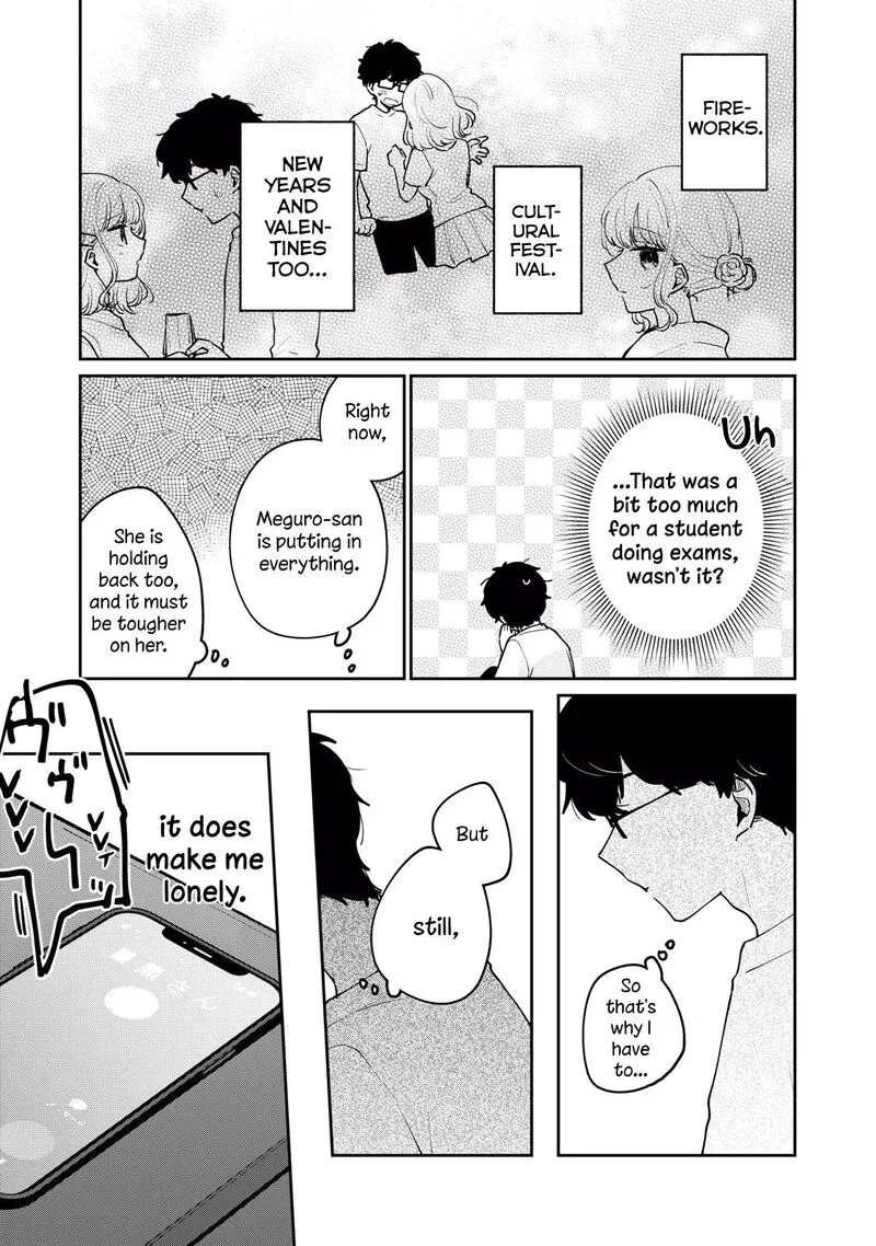 It's Not Meguro-san's First Time Chapter 72 page 9