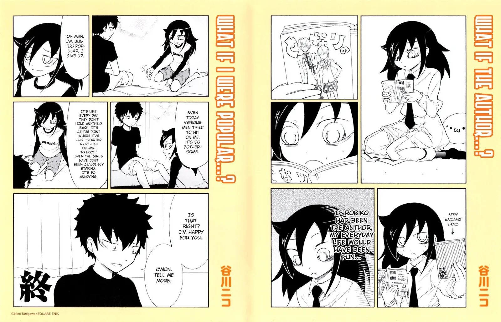 It's Not My Fault That I'm Not Popular! Chapter 0 page 12