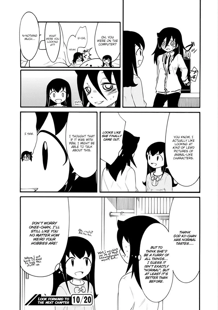 It's Not My Fault That I'm Not Popular! Chapter 104 page 13