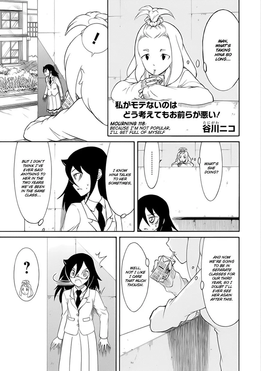 It's Not My Fault That I'm Not Popular! Chapter 118 page 1