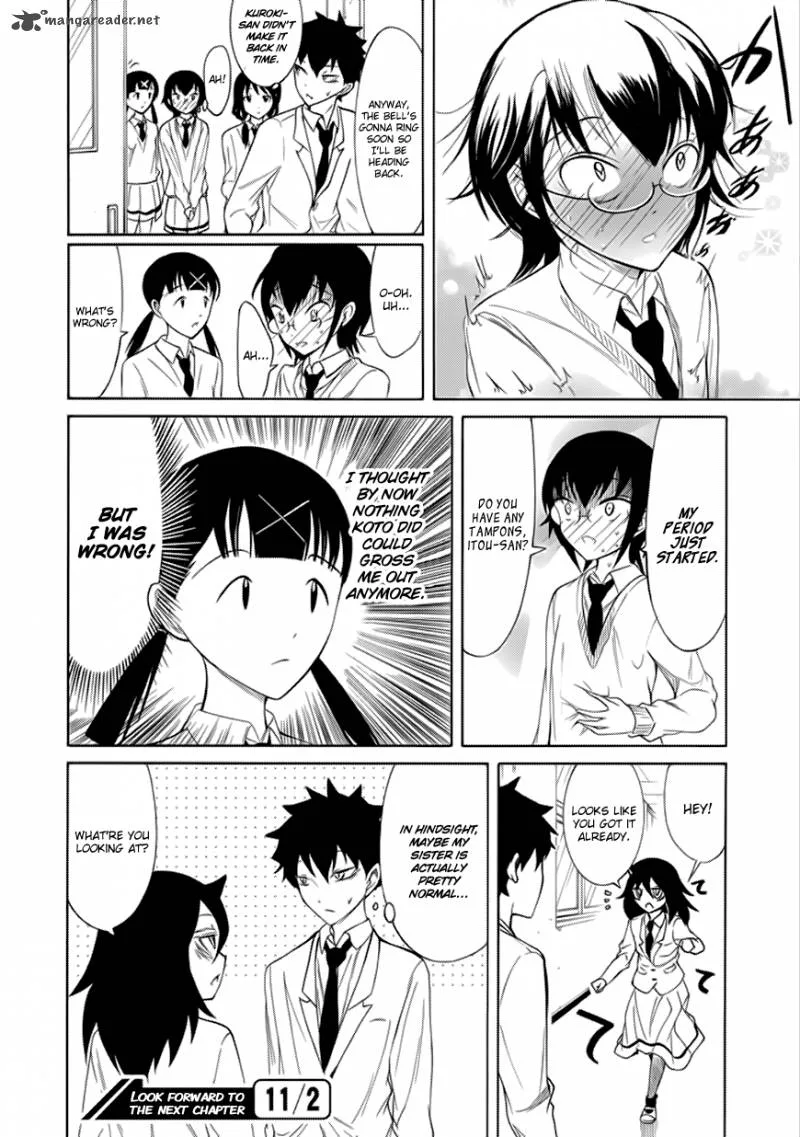 It's Not My Fault That I'm Not Popular! Chapter 123 page 6