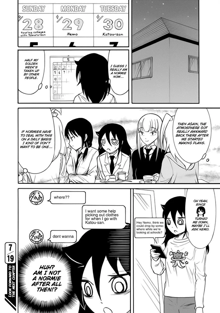 It's Not My Fault That I'm Not Popular! Chapter 137 page 12