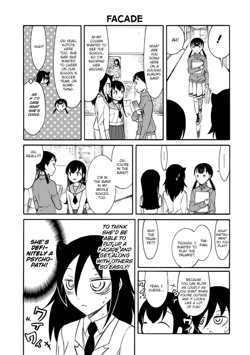 It's Not My Fault That I'm Not Popular! Chapter 141 page 11
