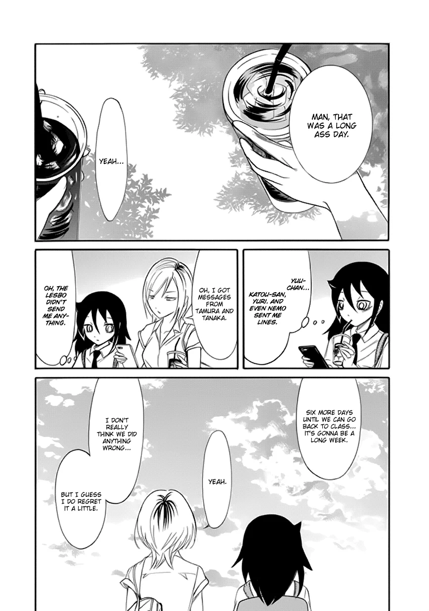 It's Not My Fault That I'm Not Popular! Chapter 158 page 16