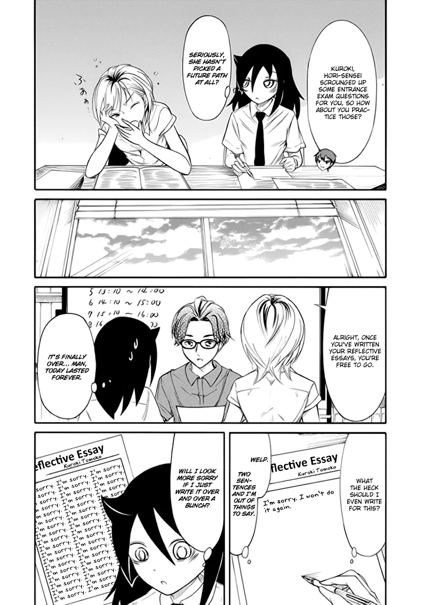 It's Not My Fault That I'm Not Popular! Chapter 158 page 14