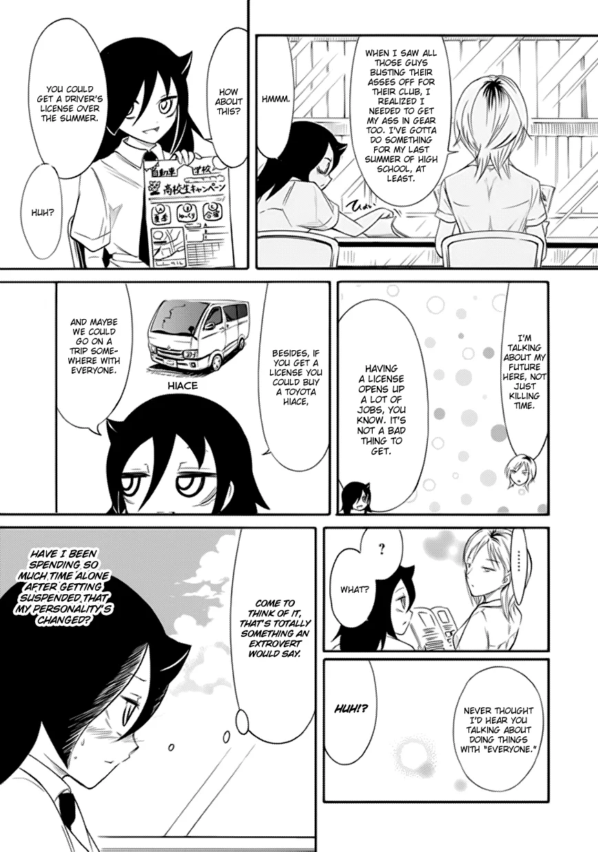 It's Not My Fault That I'm Not Popular! Chapter 159 page 11