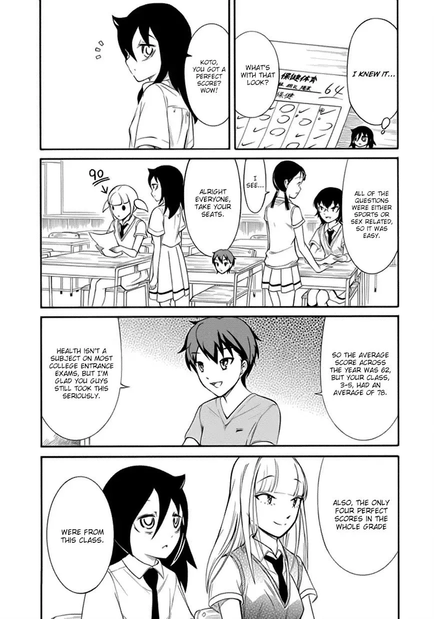 It's Not My Fault That I'm Not Popular! Chapter 163 page 5