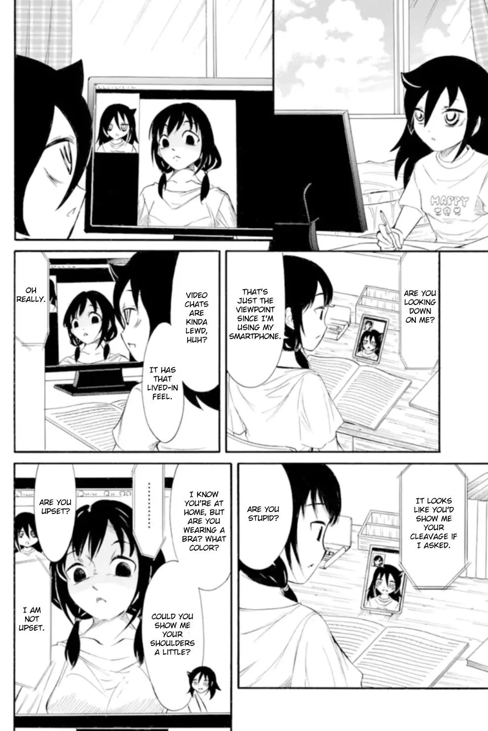It's Not My Fault That I'm Not Popular! Chapter 167 page 8