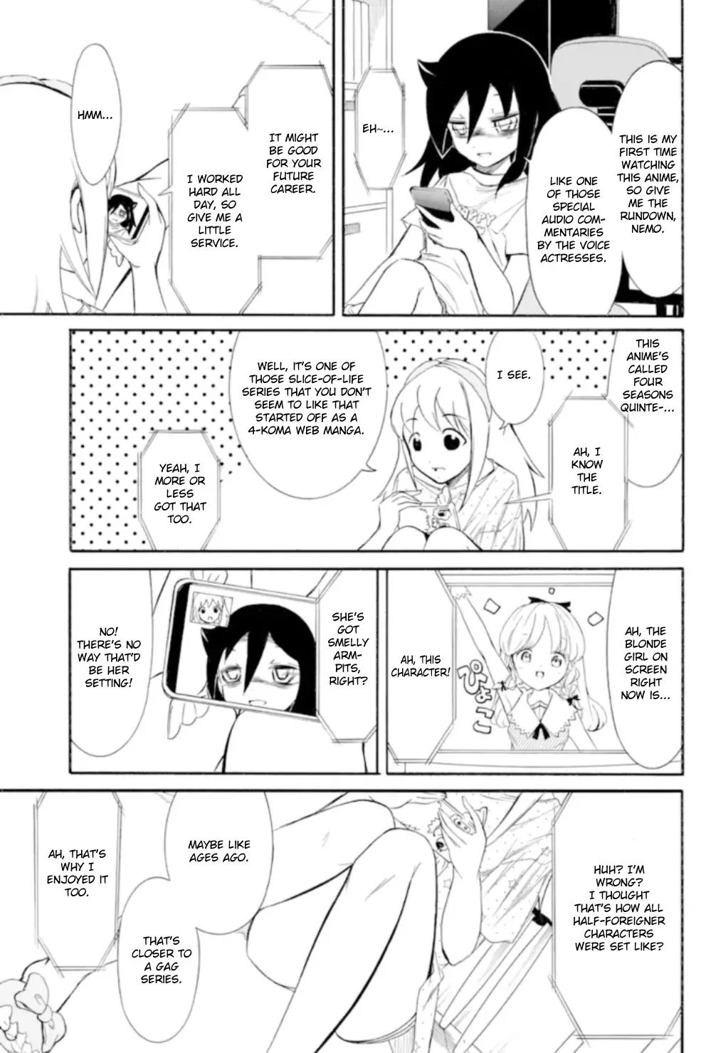 It's Not My Fault That I'm Not Popular! Chapter 167 page 15