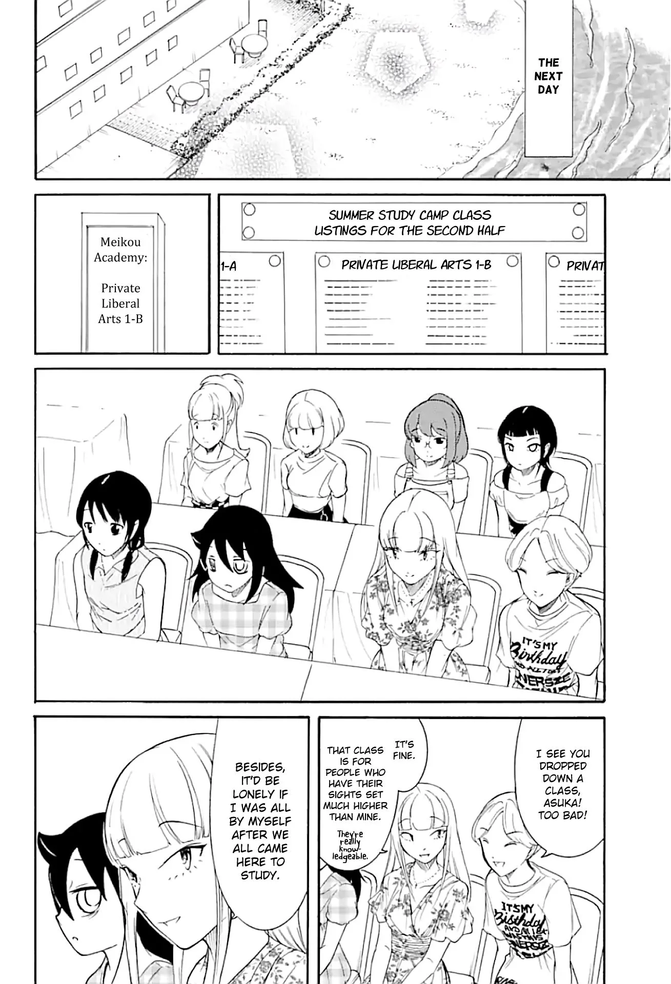 It's Not My Fault That I'm Not Popular! Chapter 174 page 12