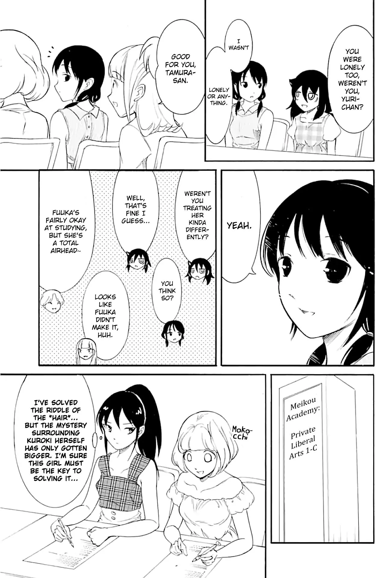 It's Not My Fault That I'm Not Popular! Chapter 174 page 13