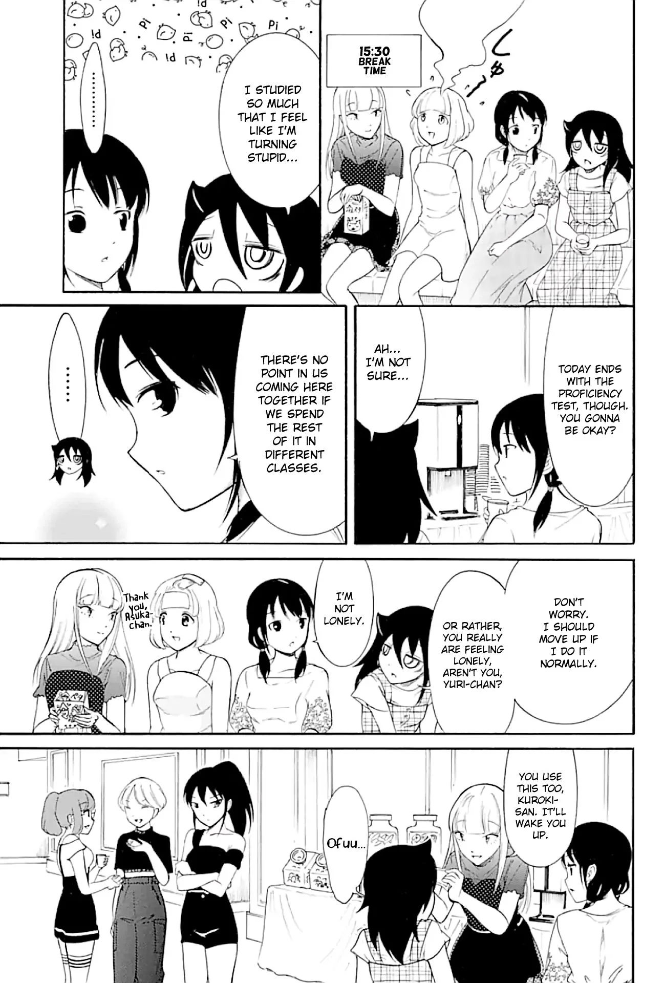 It's Not My Fault That I'm Not Popular! Chapter 174 page 9