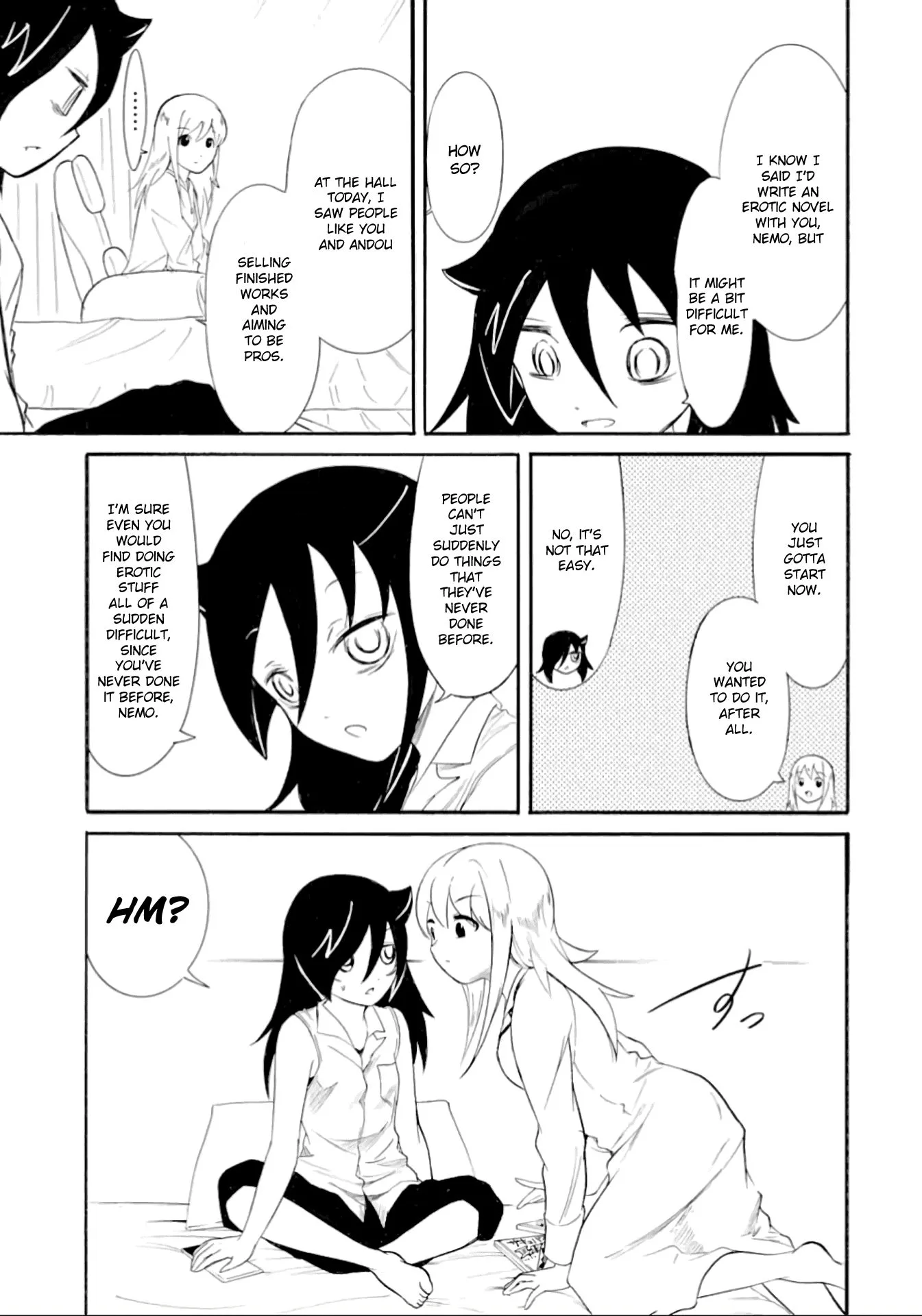 It's Not My Fault That I'm Not Popular! Chapter 177.2 page 8