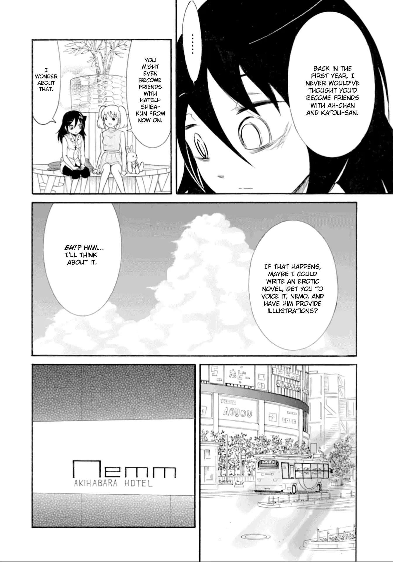 It's Not My Fault That I'm Not Popular! Chapter 177.2 page 3