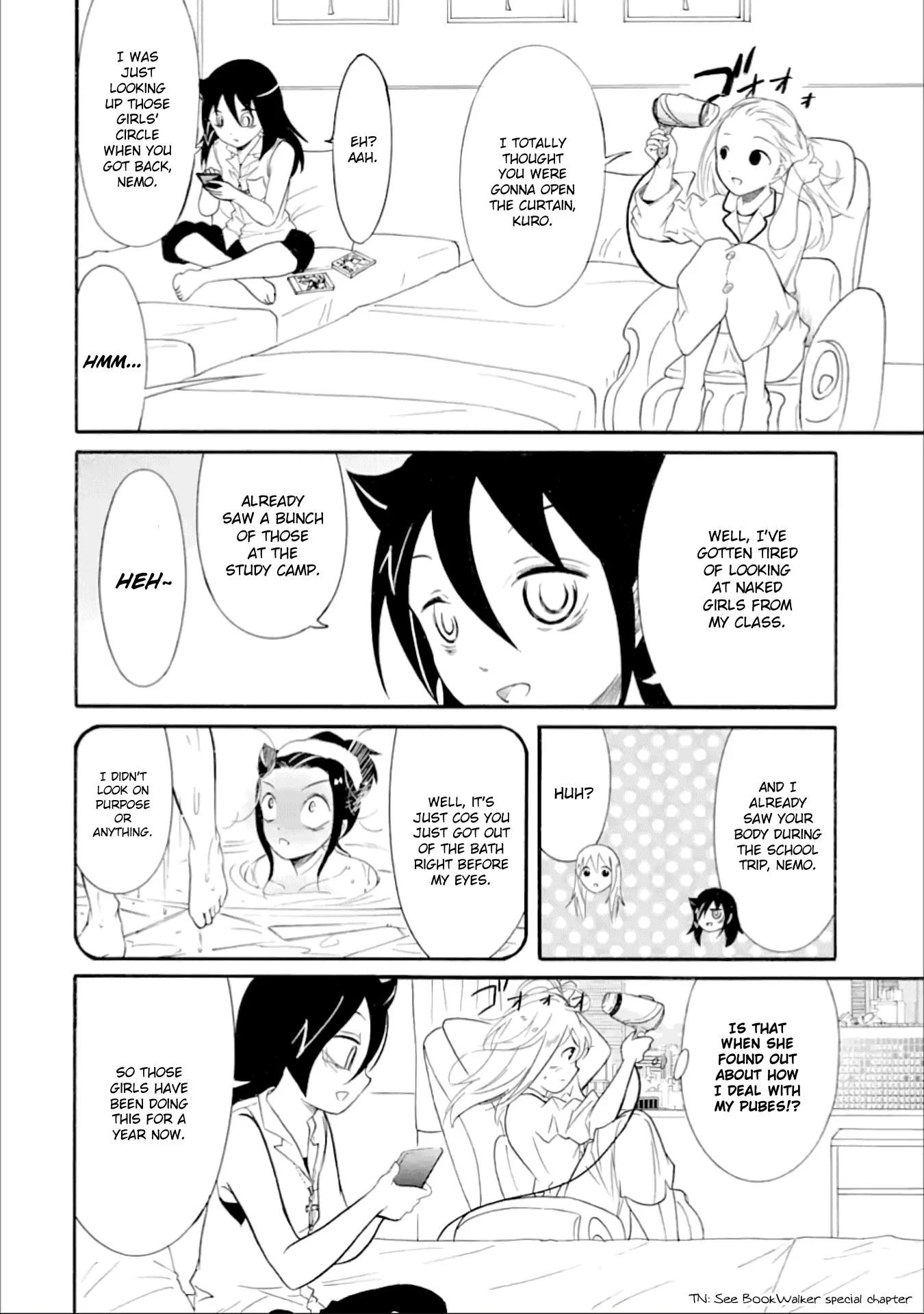 It's Not My Fault That I'm Not Popular! Chapter 177.2 page 7