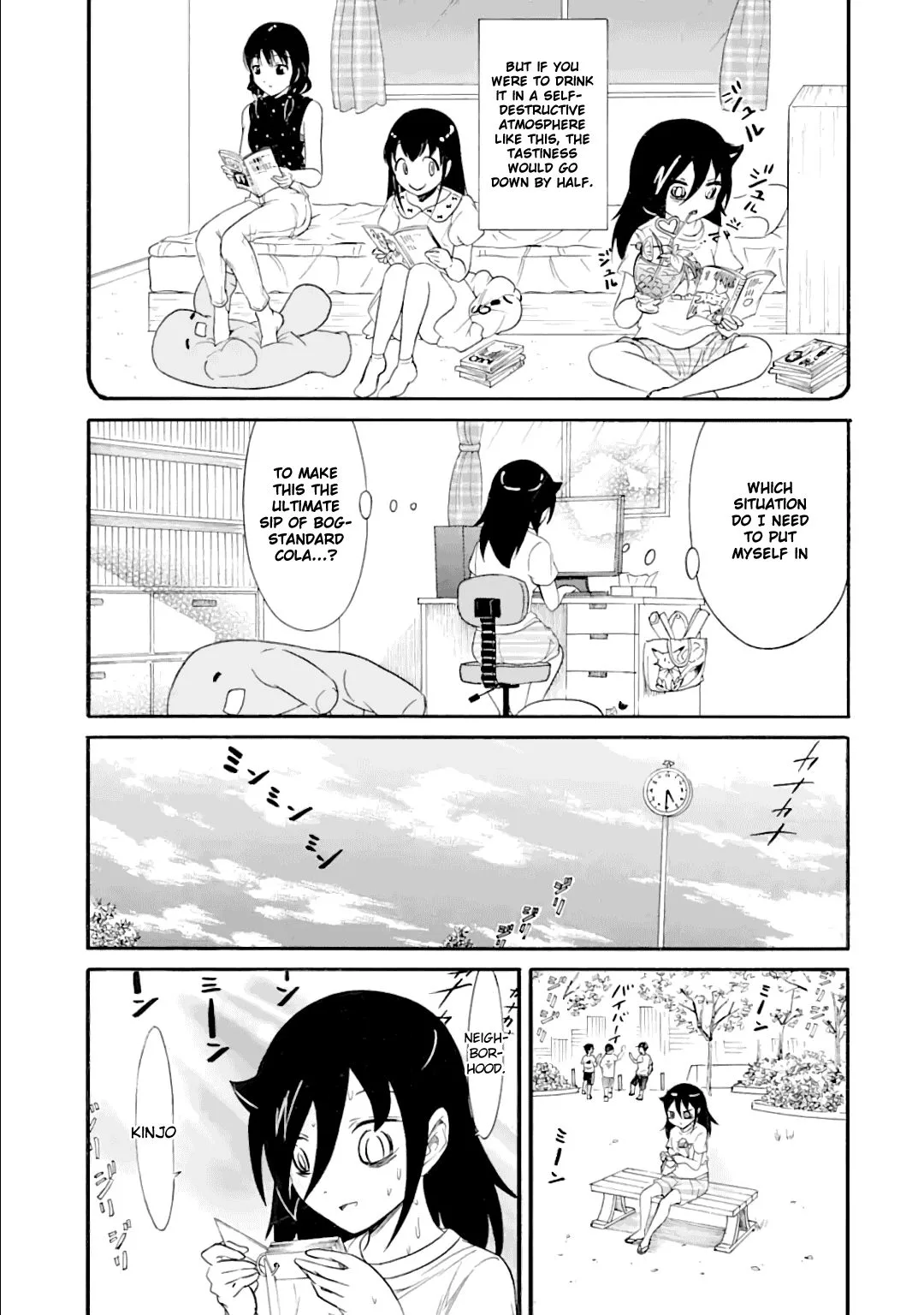 It's Not My Fault That I'm Not Popular! Chapter 180 page 3