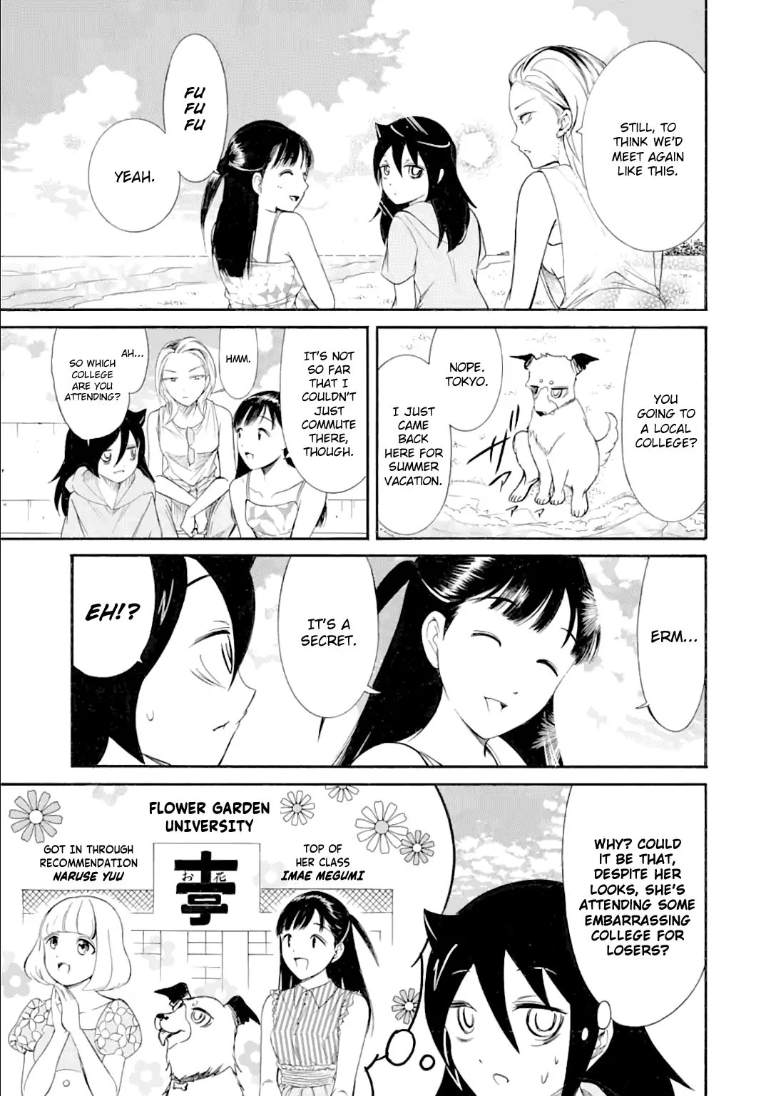 It's Not My Fault That I'm Not Popular! Chapter 182 page 3