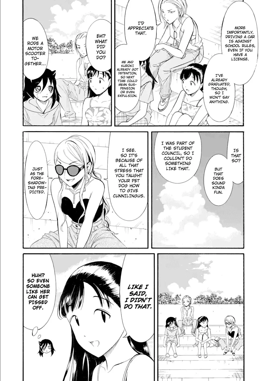 It's Not My Fault That I'm Not Popular! Chapter 182 page 4
