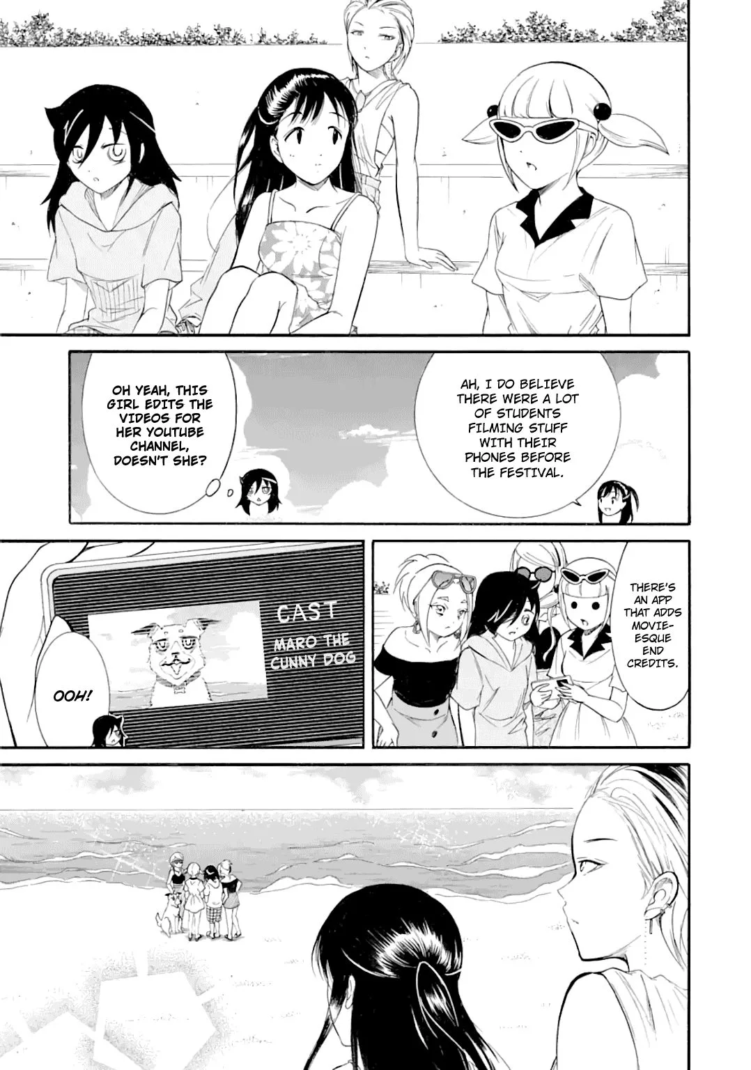 It's Not My Fault That I'm Not Popular! Chapter 182 page 7