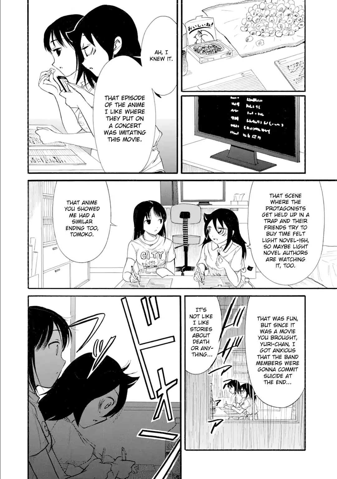 It's Not My Fault That I'm Not Popular! Chapter 183.2 page 10