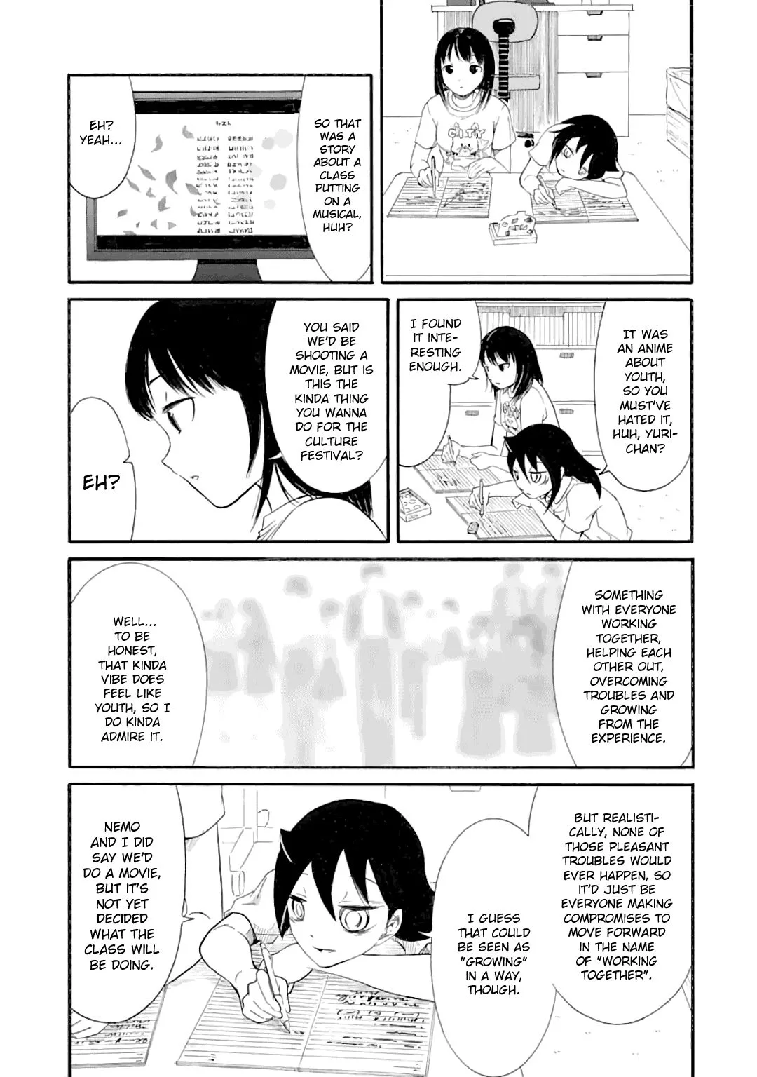 It's Not My Fault That I'm Not Popular! Chapter 183.2 page 5