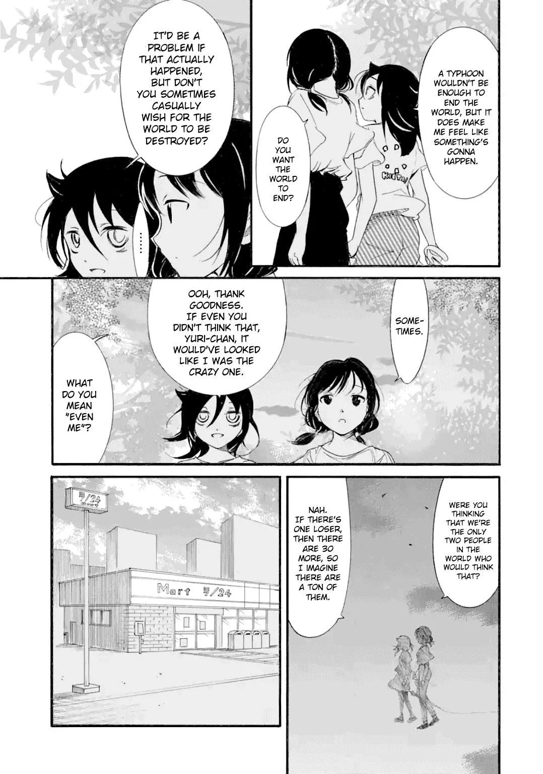 It's Not My Fault That I'm Not Popular! Chapter 183 page 9