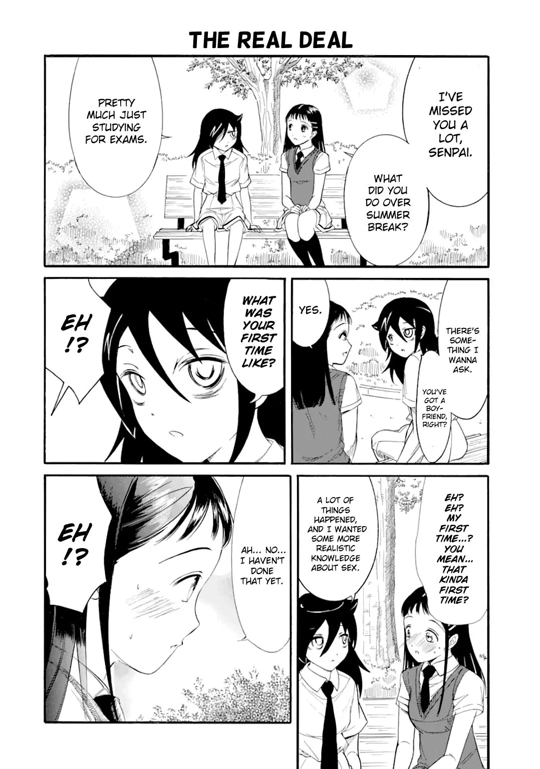 It's Not My Fault That I'm Not Popular! Chapter 184.2 page 6
