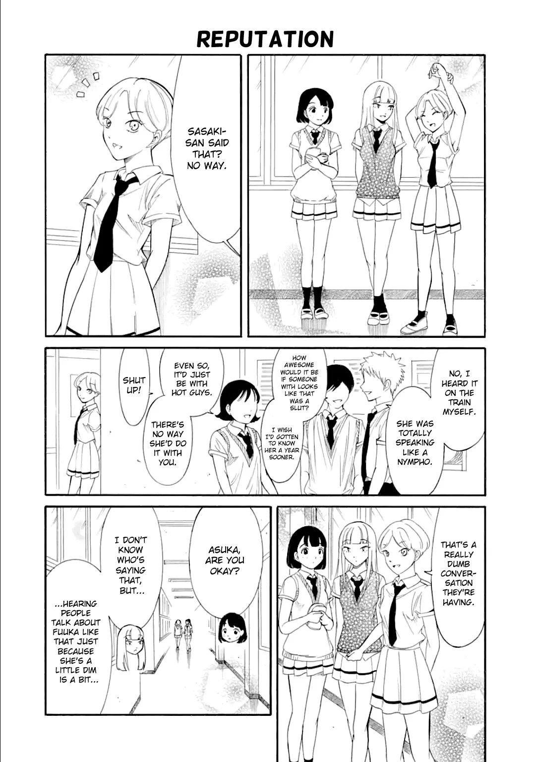 It's Not My Fault That I'm Not Popular! Chapter 184.2 page 4