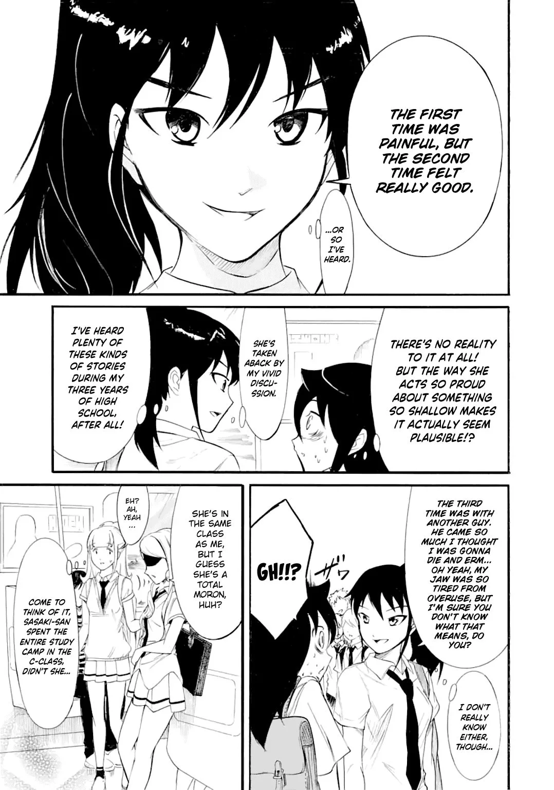 It's Not My Fault That I'm Not Popular! Chapter 184 page 5