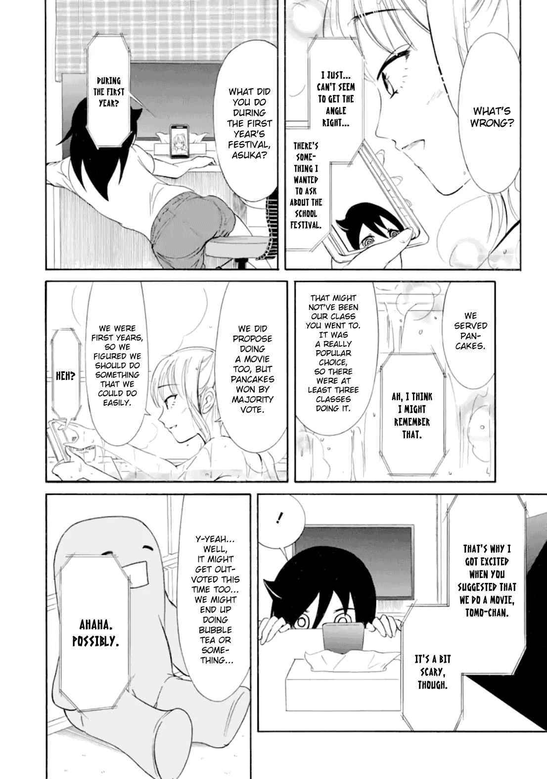 It's Not My Fault That I'm Not Popular! Chapter 186.2 page 7