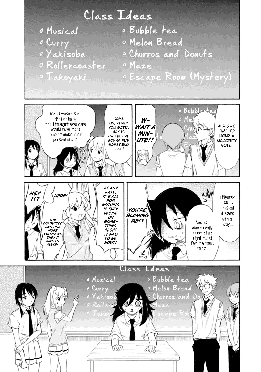 It's Not My Fault That I'm Not Popular! Chapter 186.2 page 10