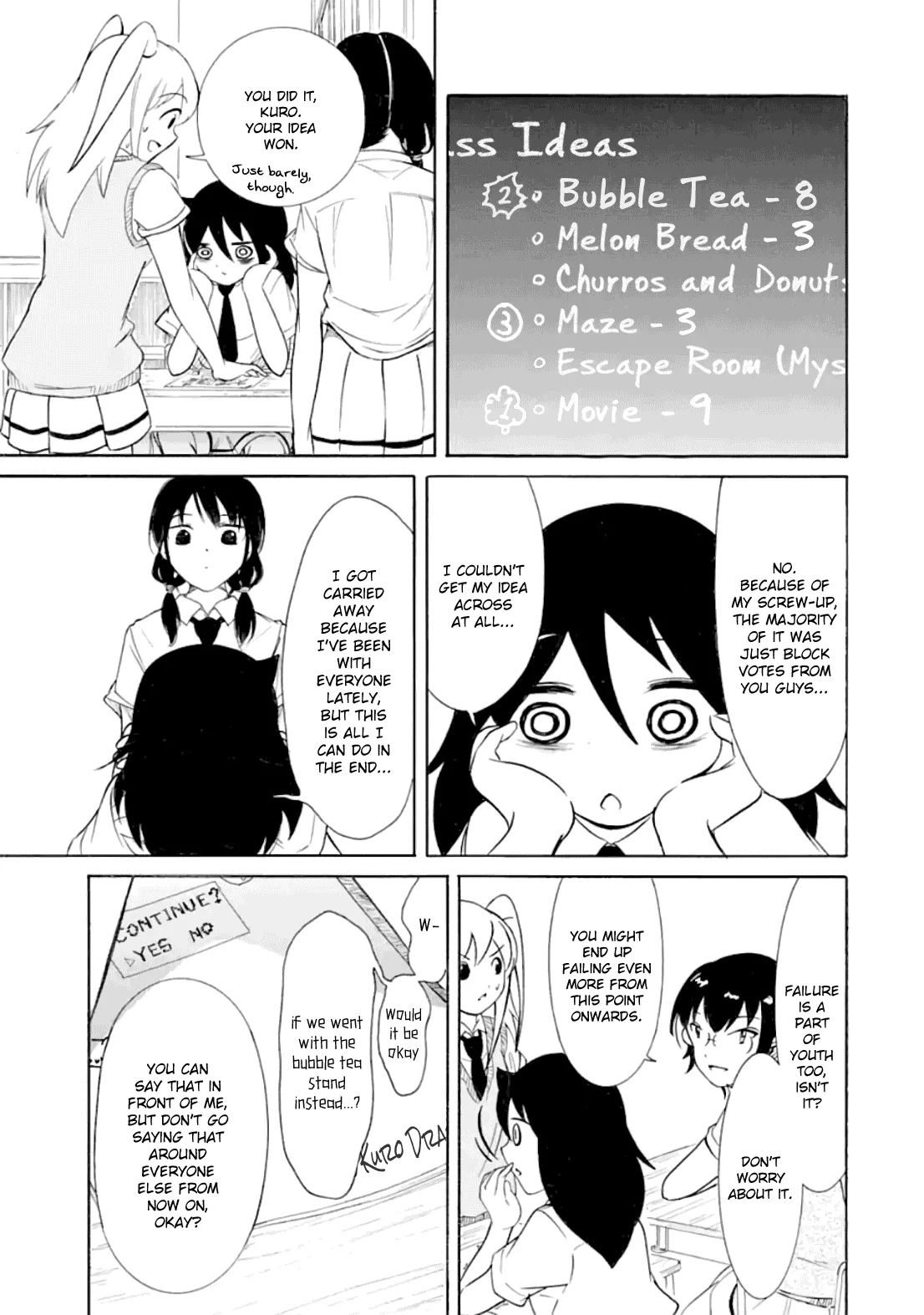 It's Not My Fault That I'm Not Popular! Chapter 186.2 page 12