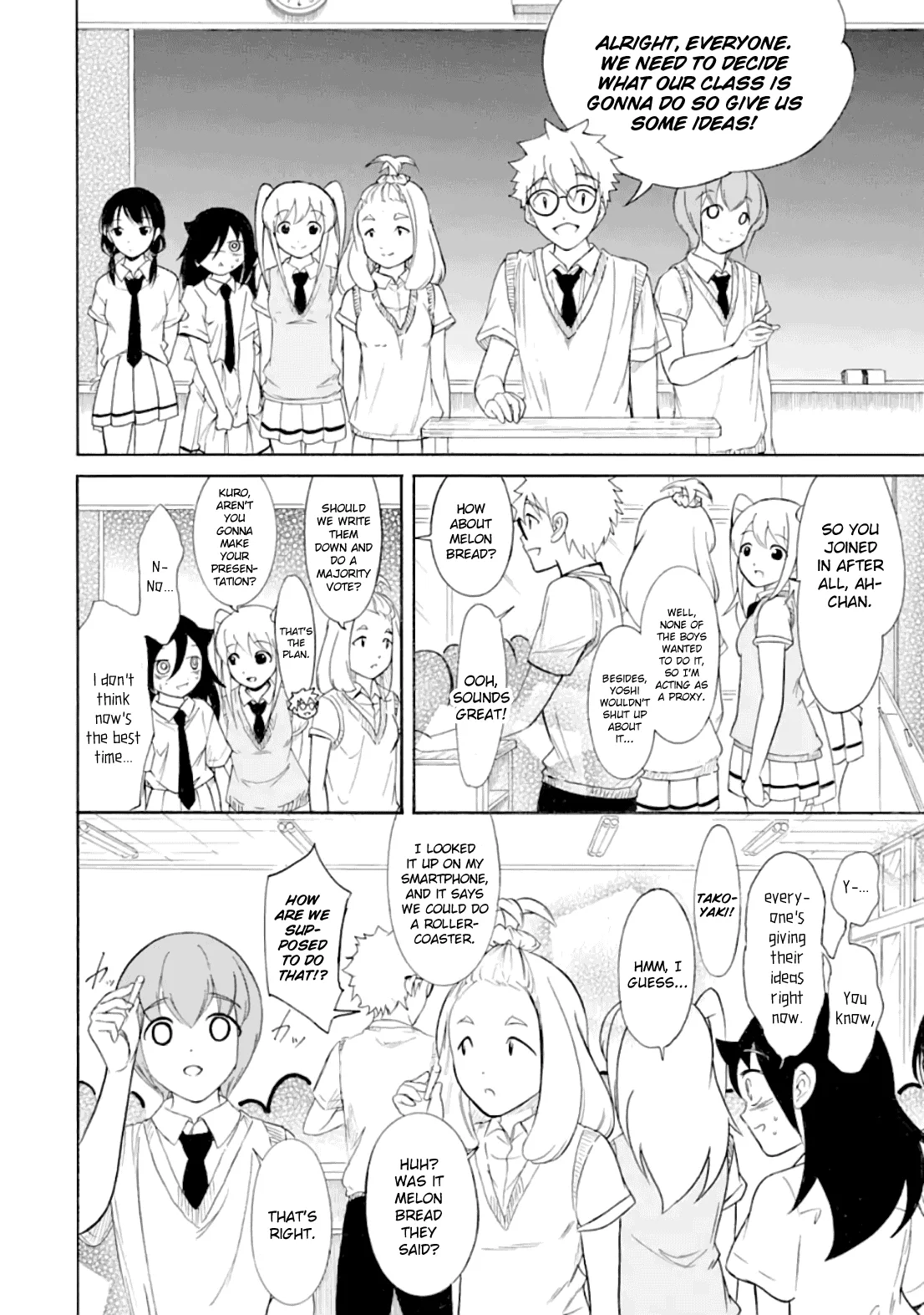 It's Not My Fault That I'm Not Popular! Chapter 186.2 page 9