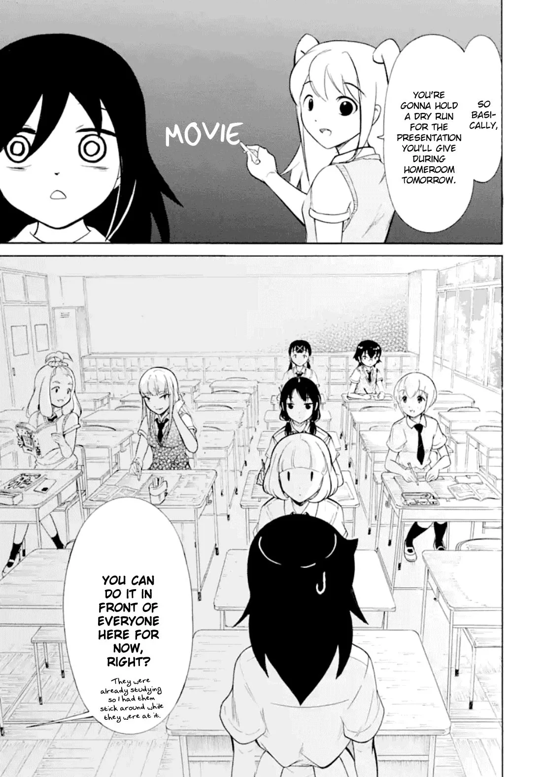 It's Not My Fault That I'm Not Popular! Chapter 186 page 3
