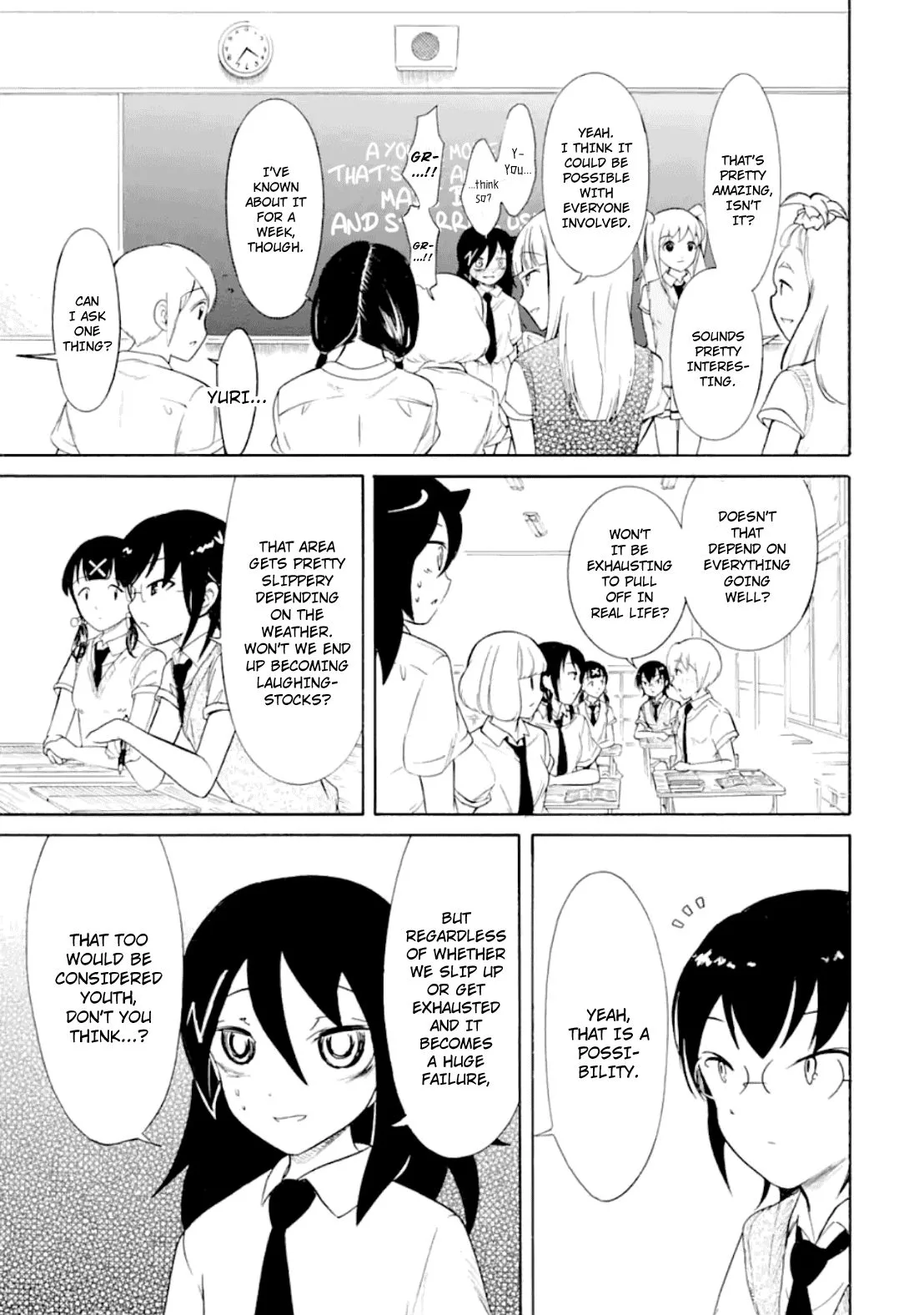 It's Not My Fault That I'm Not Popular! Chapter 186 page 9