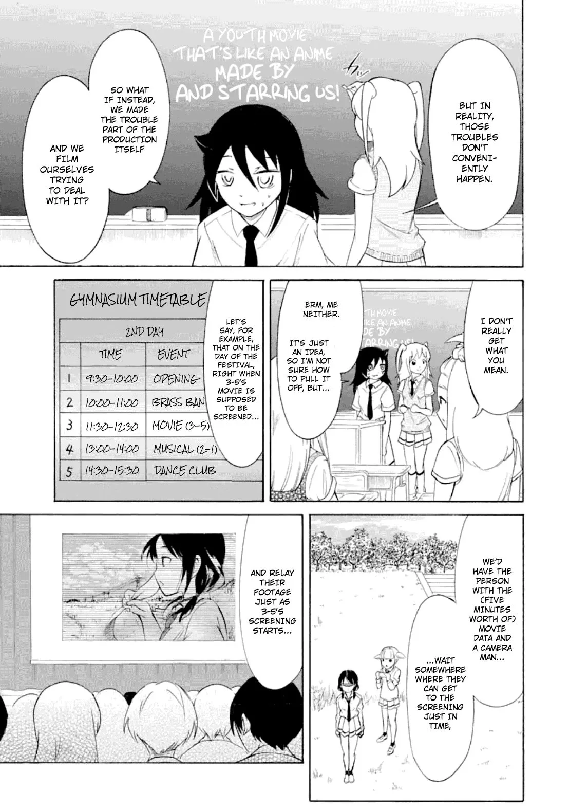 It's Not My Fault That I'm Not Popular! Chapter 186 page 7