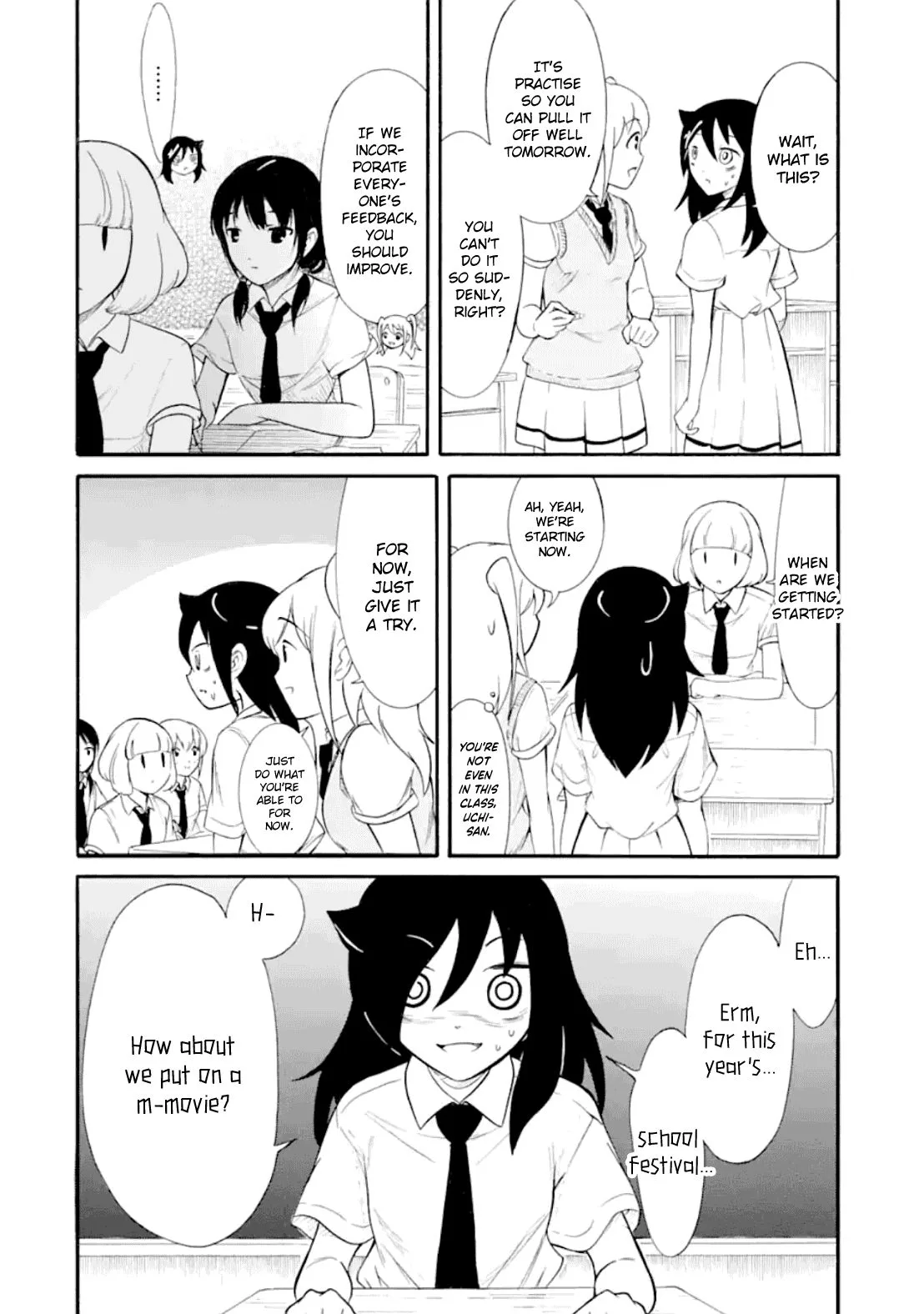 It's Not My Fault That I'm Not Popular! Chapter 186 page 4