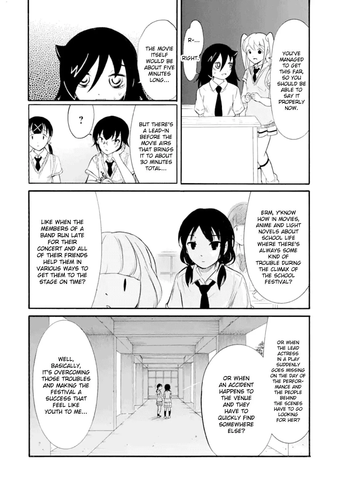 It's Not My Fault That I'm Not Popular! Chapter 186 page 6