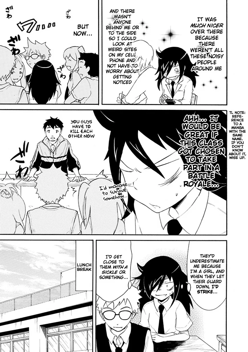 It's Not My Fault That I'm Not Popular! Chapter 19 page 2