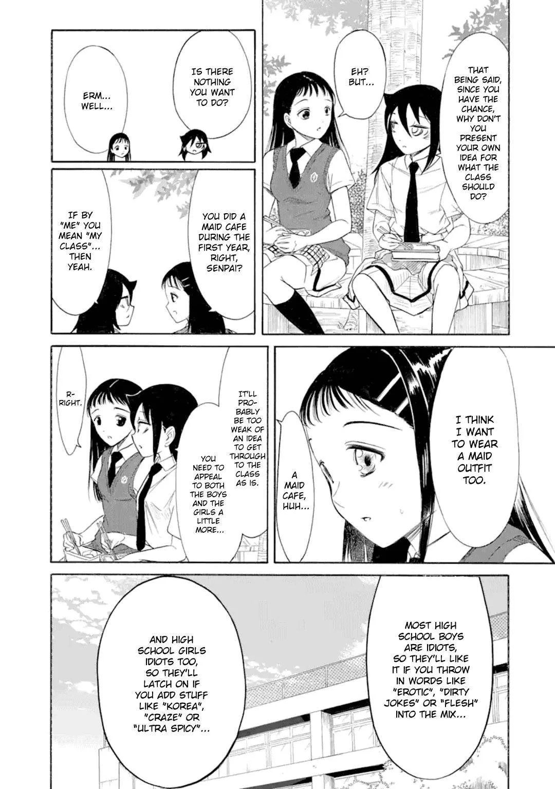 It's Not My Fault That I'm Not Popular! Chapter 192 page 9