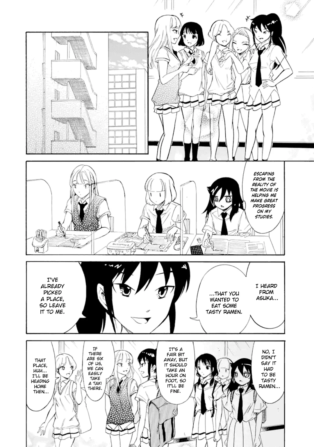 It's Not My Fault That I'm Not Popular! Chapter 193 page 4