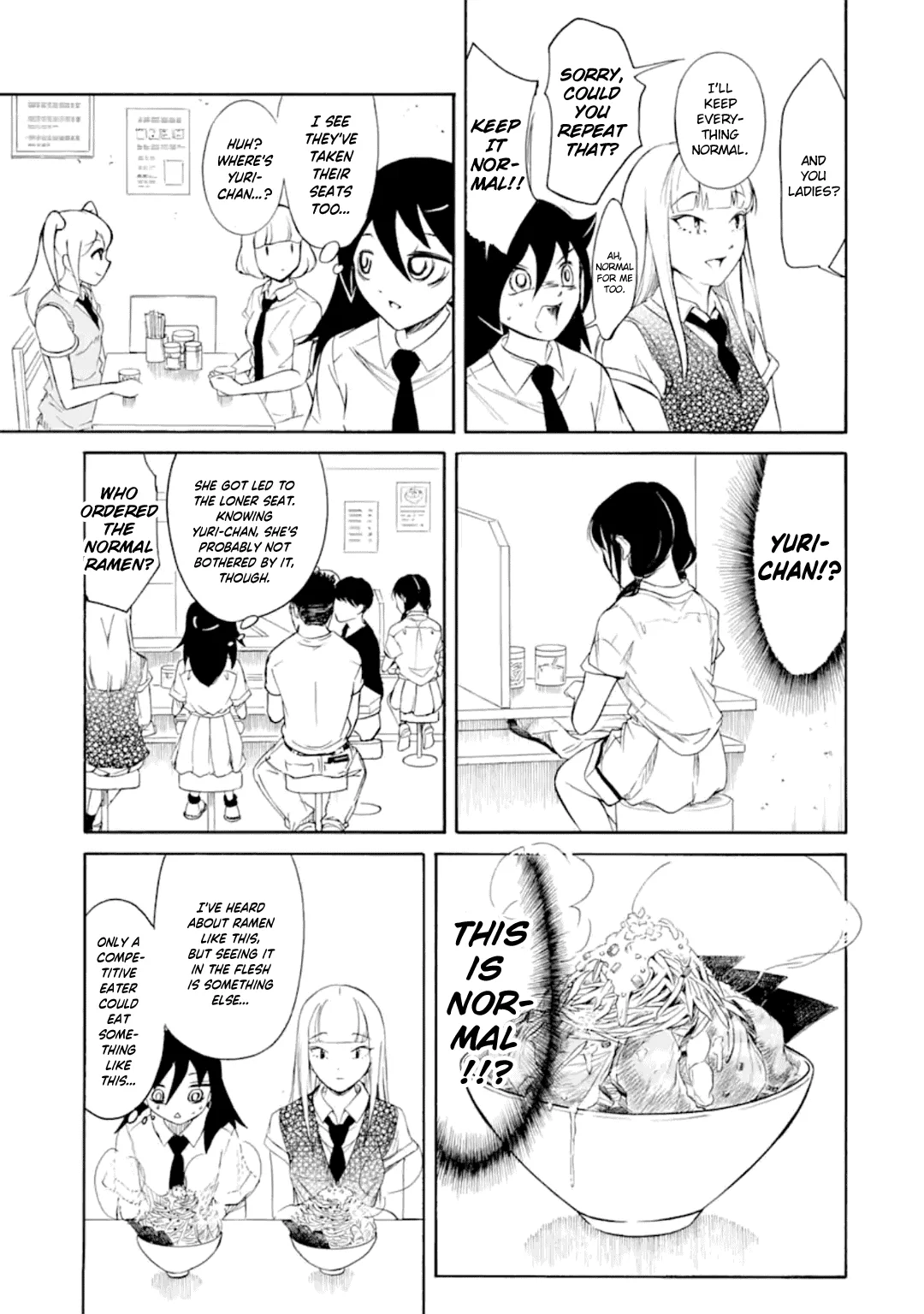 It's Not My Fault That I'm Not Popular! Chapter 193 page 7