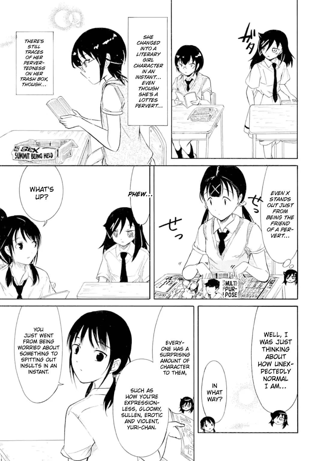 It's Not My Fault That I'm Not Popular! Chapter 195 page 7