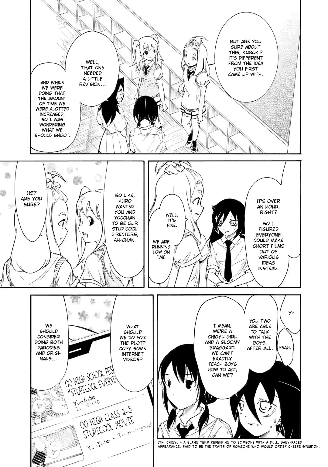 It's Not My Fault That I'm Not Popular! Chapter 197 page 3