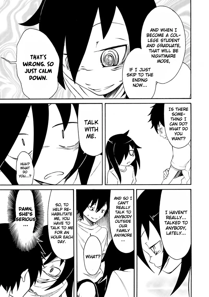 It's Not My Fault That I'm Not Popular! Chapter 2 page 9