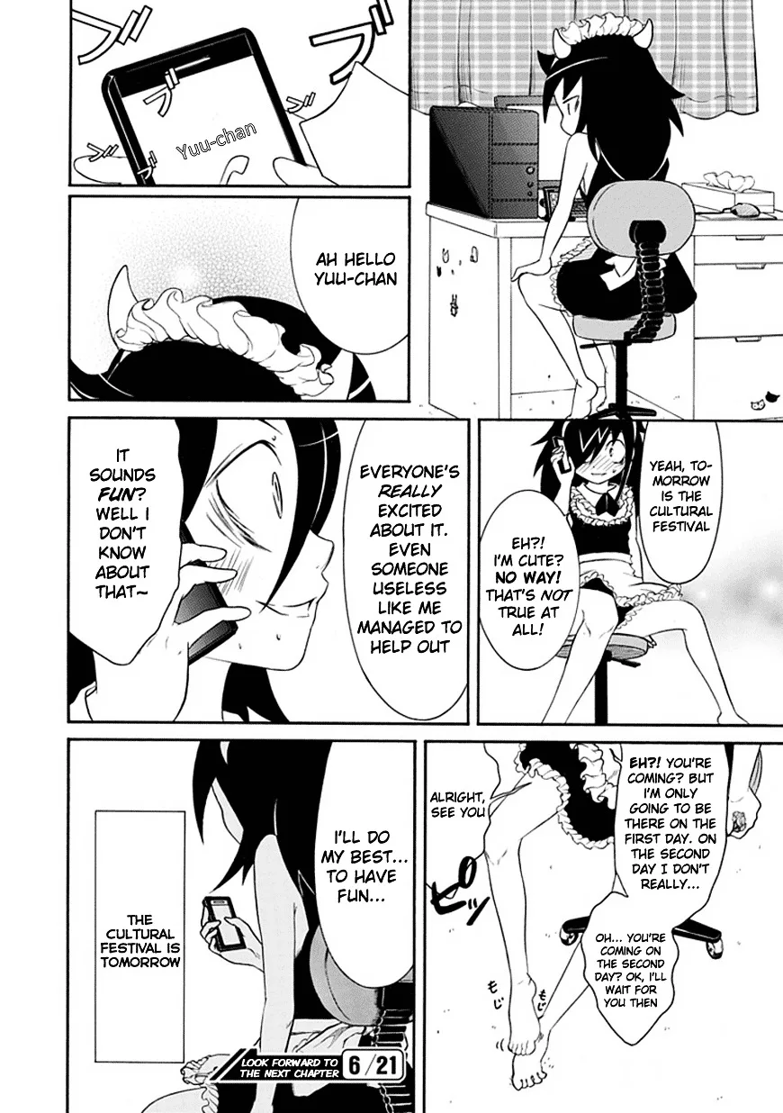 It's Not My Fault That I'm Not Popular! Chapter 20 page 16